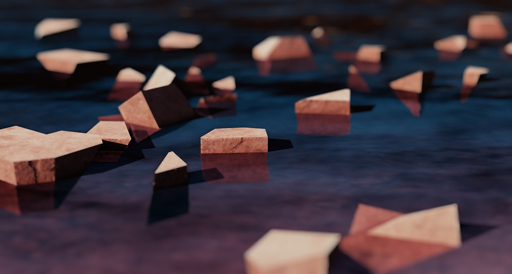 Rocks In Water In Second Life